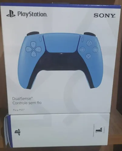 controle ps5 azul novo lacrado com nota fiscal e garantia