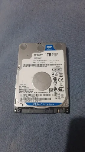 HD Western Digital Blue 1 TB 5400Rpm Wd10spzx