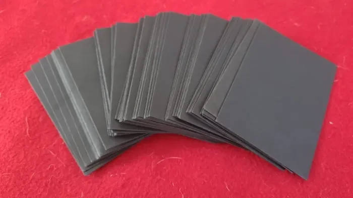 Lote com 60 envelopes pretos pequenos