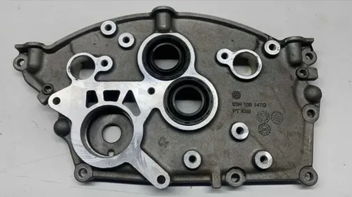 Tampa Frontal Cabeçote Volkswagem Passat Cc 3.2 2008 2009 Cinza