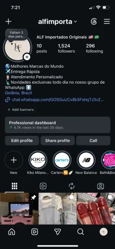 Vendo Importados + Informações!