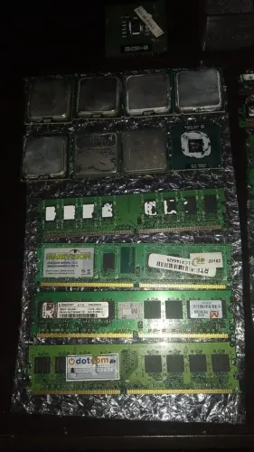 Processadores LGA775 e memórias RAM ddr2