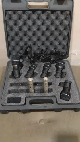 Kit de microfone de bateria