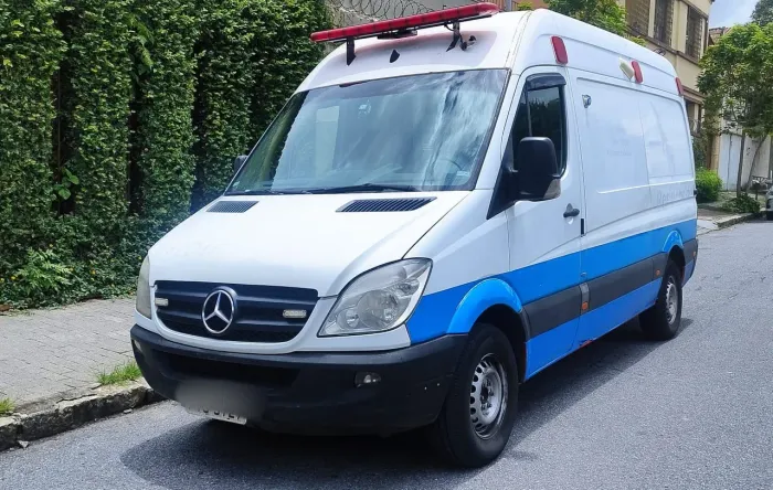 Sprinter 311 longa teto alto ambulância