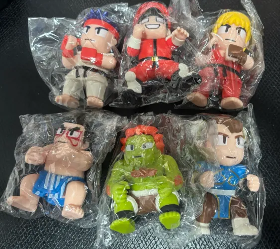 Bonecos street fighter