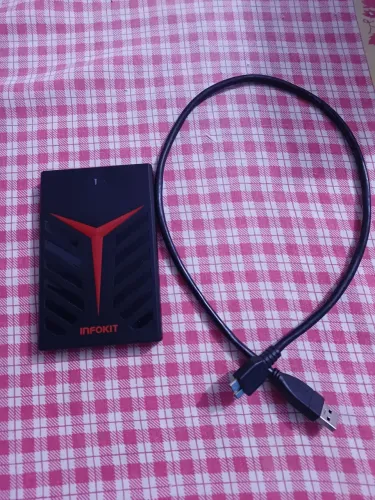 Hd Externo 500 Gigas, zerado