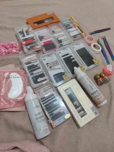 Materiais de Cílios Fio a Fio