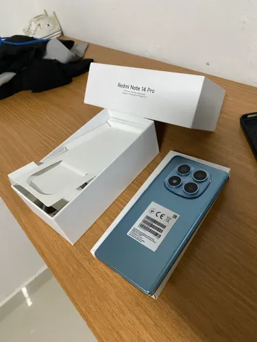 Vendo note 14 pro NOVO SEM USO