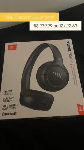 Fone Bluetooth JBL
