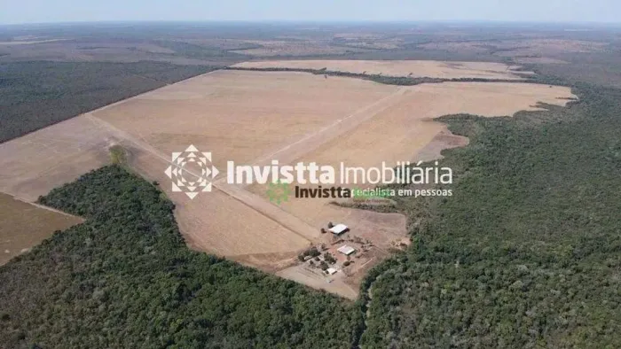 Fazenda de 223 alqueires com lavoura de safra e safrinha entre Araguacema e Dois Irmãos/TO