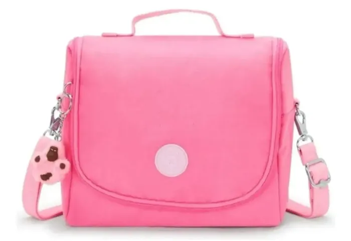 Lancheira kipling nova original rosa na Etiqueta