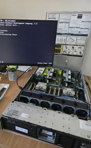 Lote 5 Servidores Dell R710 R620 R410 HP DL380p Gen8 Xeon DDR3