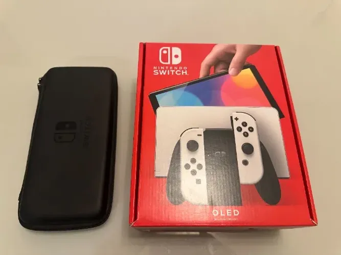 Nintendo Switch OLED branco 64GB