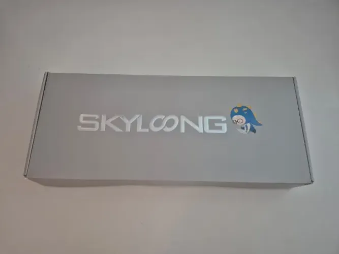 Teclado Skyloong Branco Portáti Sk61 Switch Gateron Silver Inglês Us (Usado)