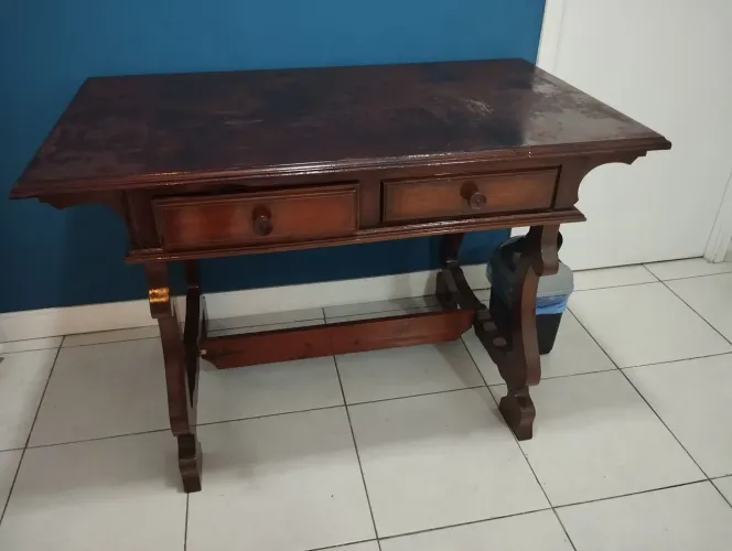Mesa de Estudos Vintage