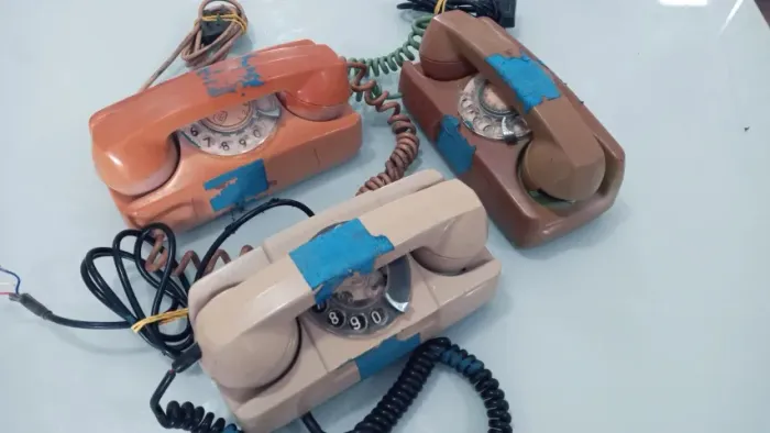 Telefone tijolinho anos 80 para decorar ou restaurar venda no estado preço da unidade .