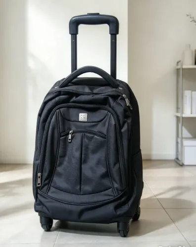 Mochila com Rodas e pegador de mão Entreg Aceit Cart..