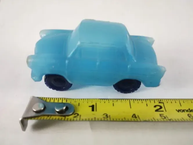 MINIATURA CARRINHO PLÁSTICO BOLHA DECADA DE 60