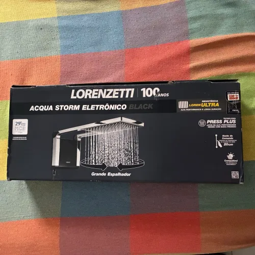 Chuveiro acqua storm eletrônico lorenzetti 220 VTS