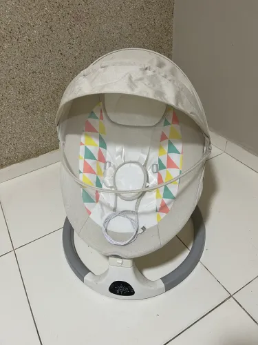 Cadeira De Descanso De Bebe Que Balanca Sozinha Elétrica