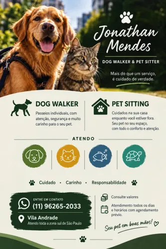 Dog walker - pet sitting