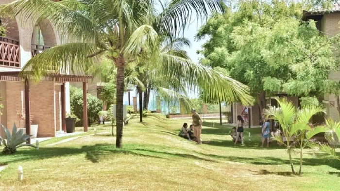 Condominio Resort Pipa Paradise - apartamento térreo com ampla varanda