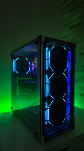 Gabinete Well Jack + 4 Fans Prism RGB + Controladora