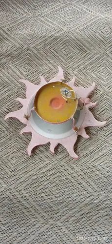 Lustre infantil formato Sol