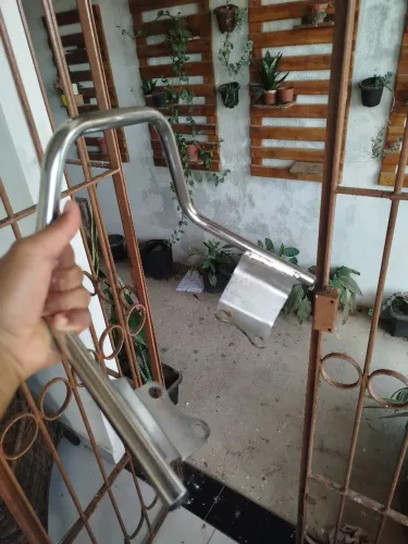 alça cromada para qualquer moto 