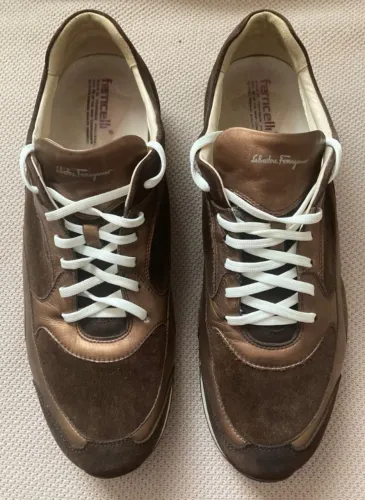 SAPATENIS SALVATORE FERRAGAMO 47 MASCULINO