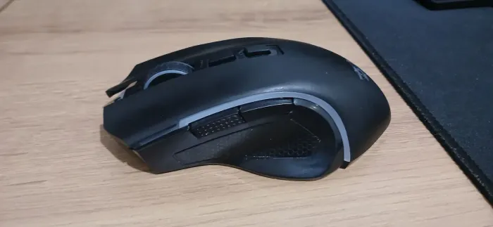 Mouse gamer redragon griffin pro rgb preto 4800dpi