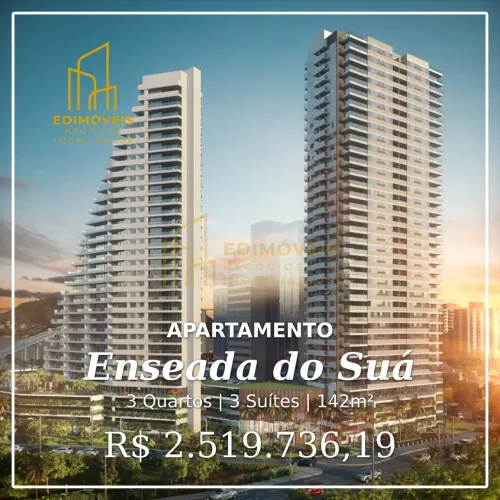 Viva a Experiência de um Resort em Vitória: Apartamento na Enseada do Suá