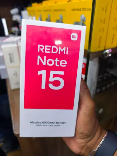 Xiaomi Redmi Note 15 256GB. Novo lacrado com garantia