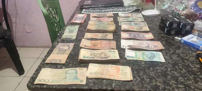 Lote de Cédulas antigas Brasil