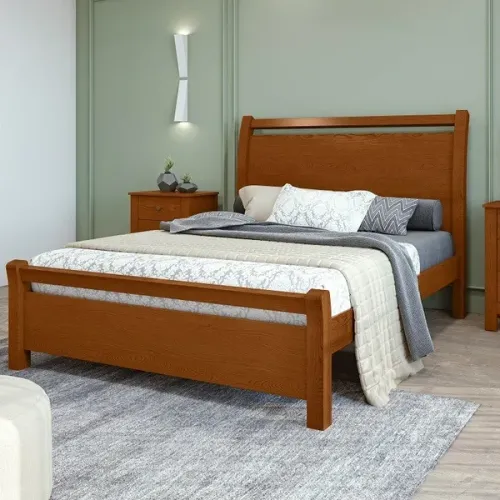 Cama Casal Reali Premium Design Moderno