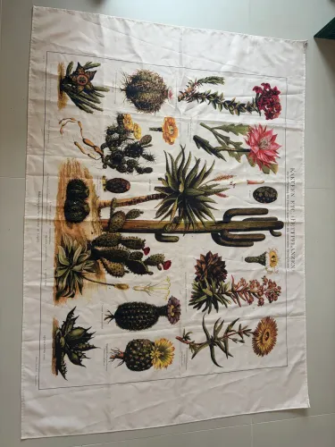 Bandeira decorativa floral