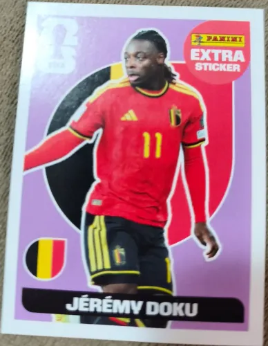 Figurinha Legend Jérémy Doki Bordô