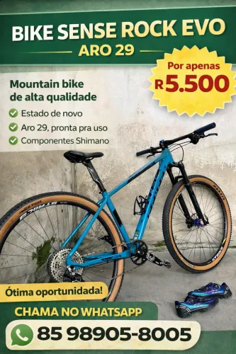 Bike sense rock evo
