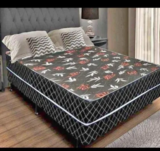 Cama box semi ortopédica 12 cm 