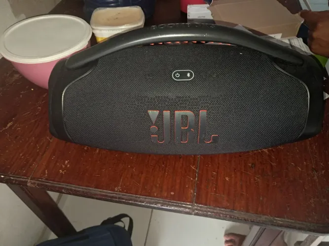 JBL Boombox 3 Impecável - Usada, Mas Sem Detalhes ou Riscos
