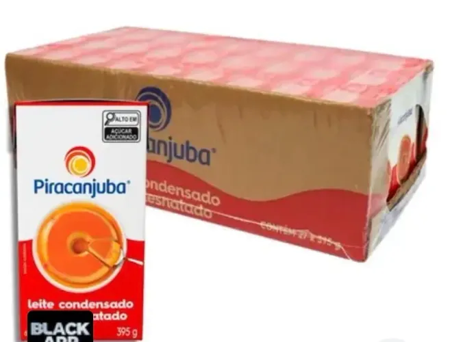 Leite condensado Piracanjuba