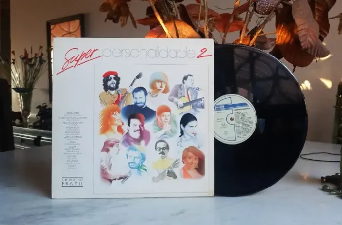 lp vinil - Super Personalidade 2 - c/ encarte - Raul, Tim Maia, João Gilberto, Elis, Nara