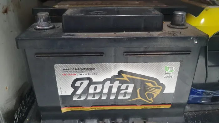 Bateria 60 amper boa para carro 1.0 base de troca sao jose dos campos