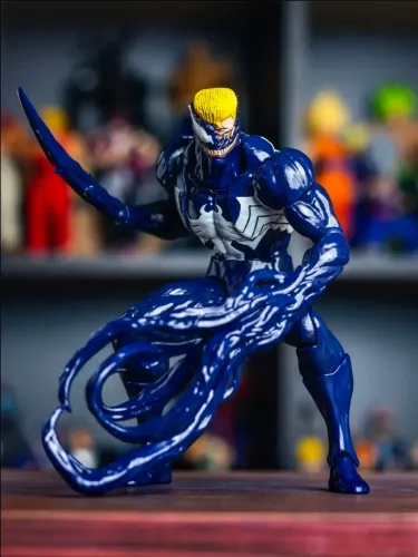 Spider Man Venom Mess Toys novo 1:12 original