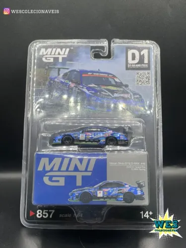Mini GT Nissan Silvia (S15) D-MAX #46 (857)
