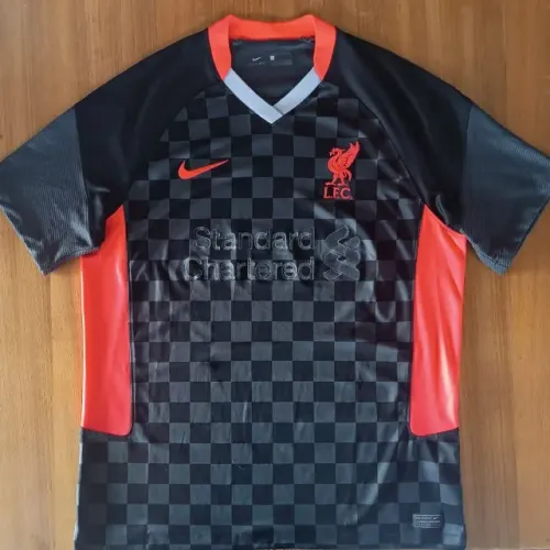 camisa original 2020 liverpool preta nike tamanho g 2021