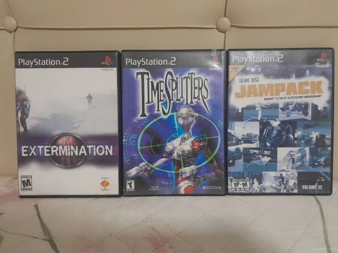 Jogos de PS2 originais e raros
