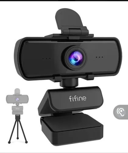 Câmera Fifine 1440p Full HD PC