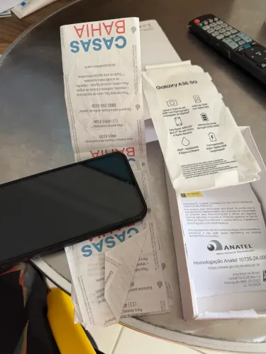 Samsung A36 128G 5G novíssimo Nota fiscal