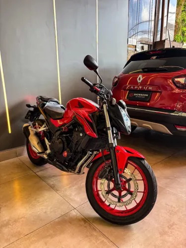 OPORTUNIDADE! LINDA HONDA CB 500F ANO 2018 IMPECÁVEL NO FEIRÃO SHOWROOM 